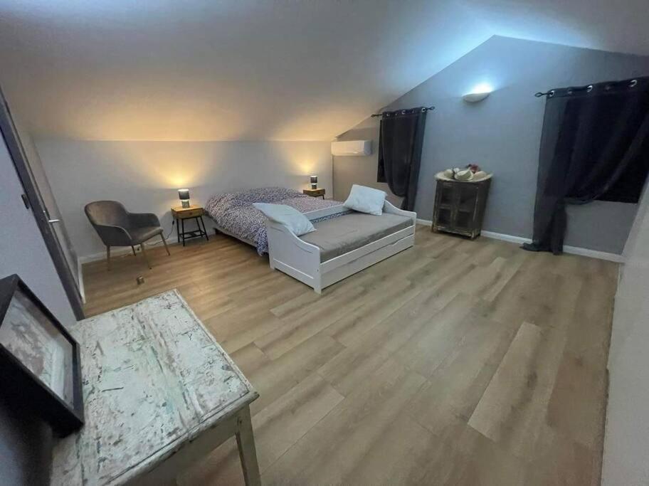 La Villa Jujubes Avec Piscine Chauffee - 5 Chambres Spacieuses Le Bois de Nefles  Bagian luar foto